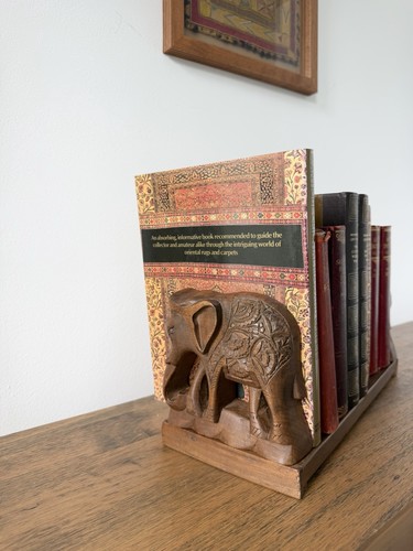 Vintage hand carved wooden