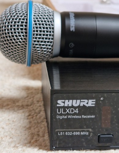 Shure beta58 digital wireless - shure,
