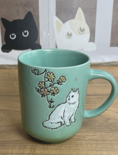 Cat Coffee Mug White Kitten