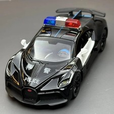 1/32 Bugatti Police Car Alloy