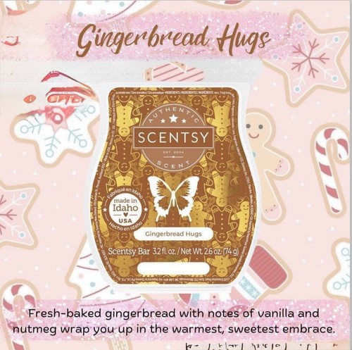 Scentsy gingerbread hugs - scentsy,