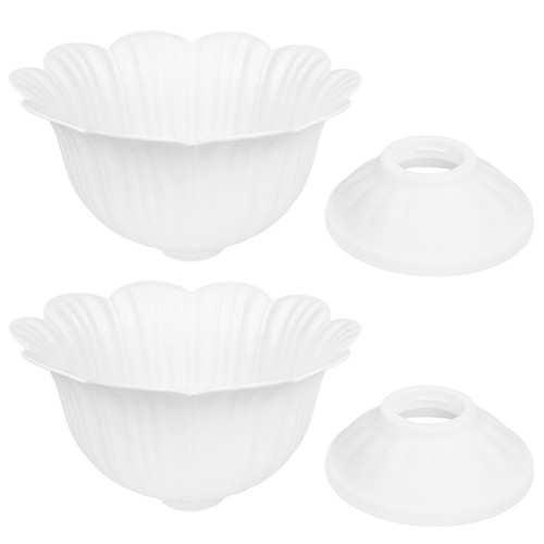 2pcs white plastic roman - 2pcs,