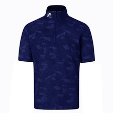 Stuburt Raven Showerproof Short Sleeve Golf Jacket 2025 - Navy