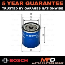 Oil Filter Bosch Fits Renault