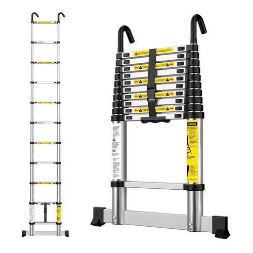 Telescopic ladder 2m - ladder, 3.2m