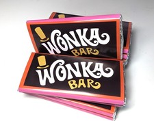 50x Willy Wonka Chocolate bar