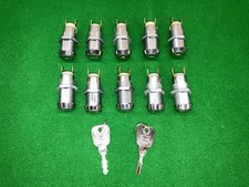 x10 Fruit Machine / Arcade Refill Locks & Key  -  87000 model