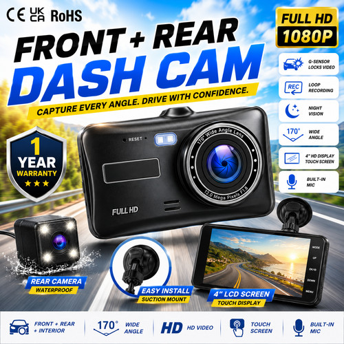 Inch car camera recorder - car,