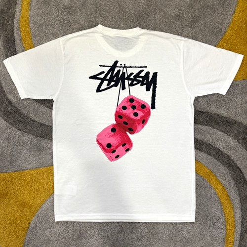 Stussy men white graphic - white,