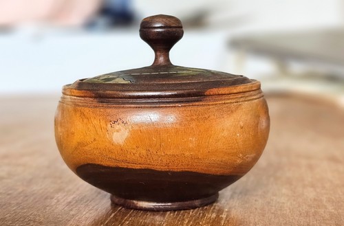Vintage hand painted lignum - vintage,