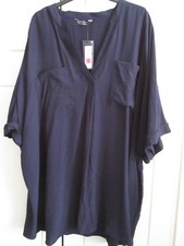 MARKS AND SPENCER NAVY TUNIC