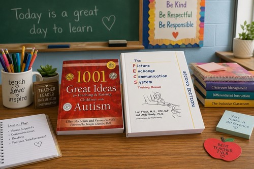 Autism teaching books bundle - autism,