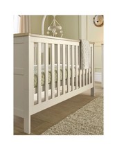 Mamas & Papas Wedmore Cotbed Pebble & Natural |  Nursery Bedroom Furniture