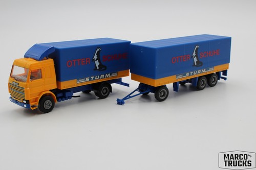 Herpa scania 143m - 143m, trailer