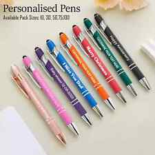 Personalised Pens 1-100 Bulk