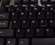 English UK BLACK Stickers with