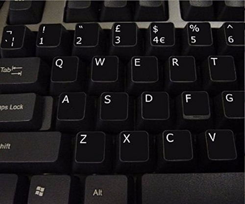 English black stickers with - uk,