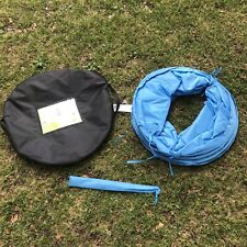 Zoofari Dog Agility Tunnel. Blue. Used. 2020.