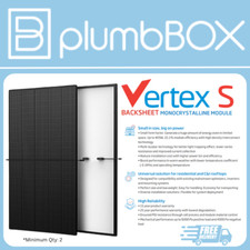 390w All black Mono Trina Vertex S Solar panels  - Free Delivery on 6+ Panels