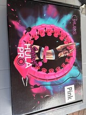 smart hula-pro , hulahoop to shape the body, extra pieces,pink color