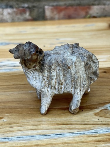 Studio pottery sheep folk art - studio,