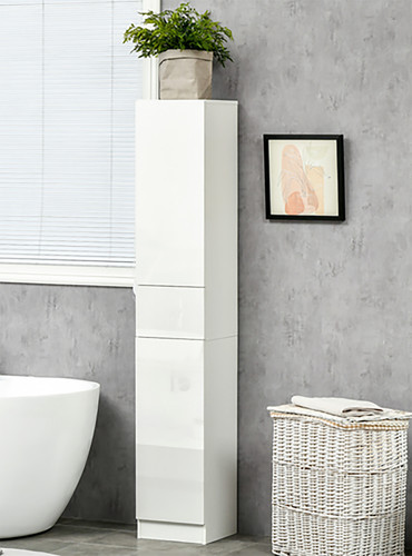 Tall bathroom cabinet - cabinet, high