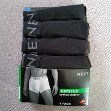 NEXT Men Black Hipster Cotton