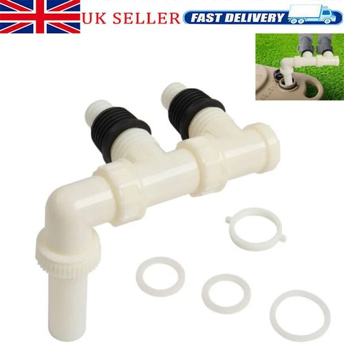 Double caravan waste water - caravan,