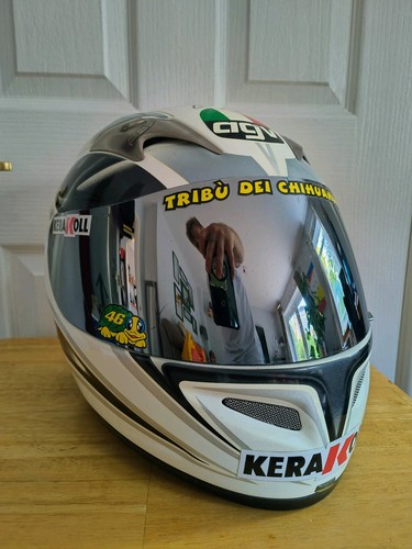 Agv motorcycle helmet - helmet, signed