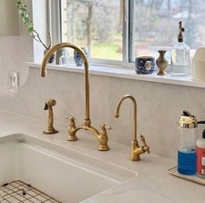 Vintage Victorian Brass Bridge