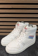Women's Superdry Basketball Hi-top White Comfort Trainers Sneakers UK 5 EU 38