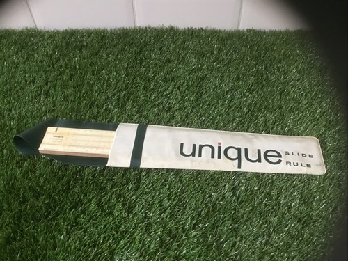 Unique slide rule - unique,
