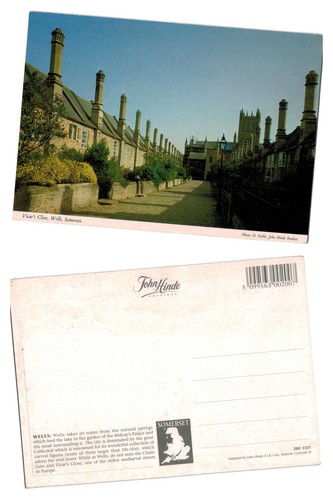 Postcard vicar s - vicar's, close