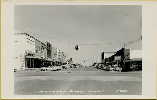 1963 downtown street view - downtown,