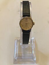Vintage TIMEX Q T Cell Quartz Japan Movt Ladies Watch Spares Or Repair