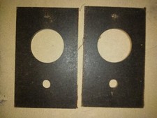 2 VINTAGE WOODEN SPEAKER EMPTY