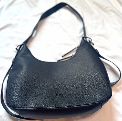 Dkny black crescent shoulder - dkny,