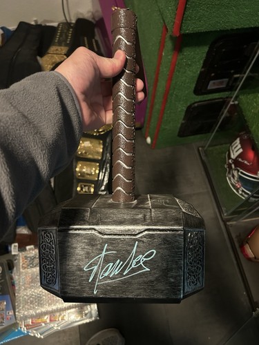 Mjolnir thor hammer signed - hammer,