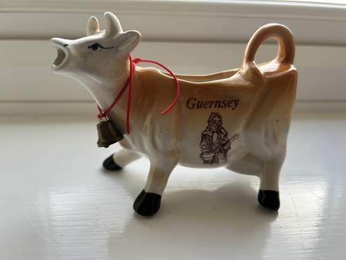 Vintage guernsey cow - vintage,