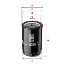 OIL FILTER FITS: FORD FIESTA MK III 1.8 16V/1.8 XR2I 16V/1.6 I 16V.FORD FIEST