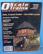 O SCALE TRAINS MAGAZINE ISSUE