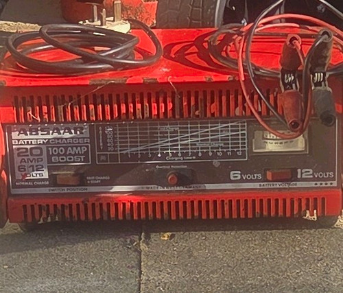 1970s retro 12v with - 6v, &