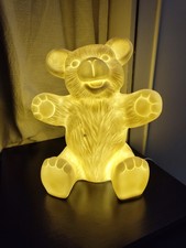 Heico Bear 25cm Tall Night Light Lamp Made In Germany Collectors Item