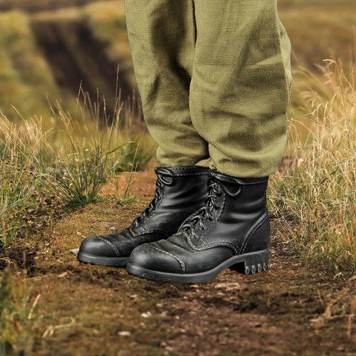 Scale figure boots 1 - 1/6, 1:6