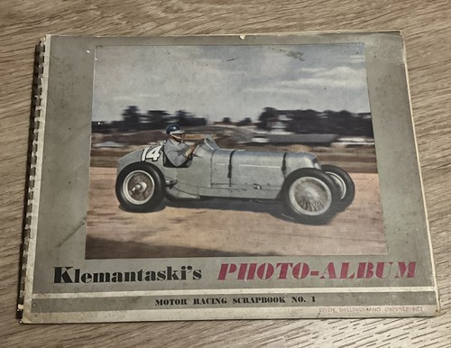 Motor racing scrapbook - motor,