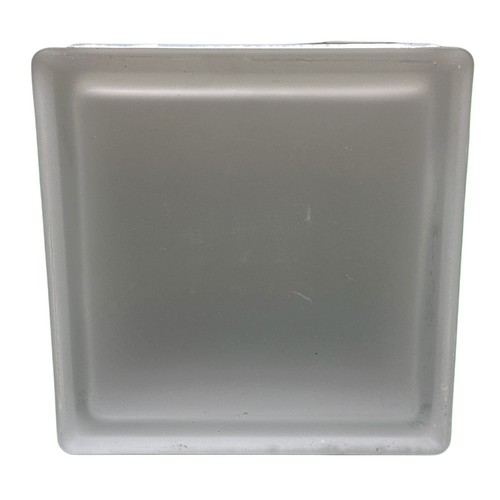 Frosted glass brick - brick, block
