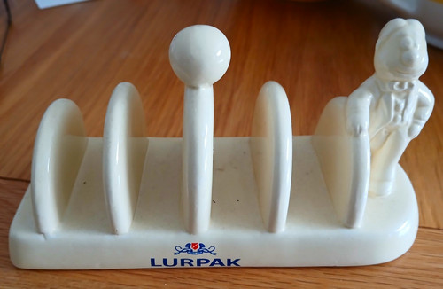 Lurpak white blue ceramic - lurpak,