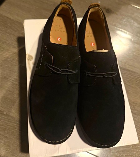 Clarks black derby - clarks, lace-up