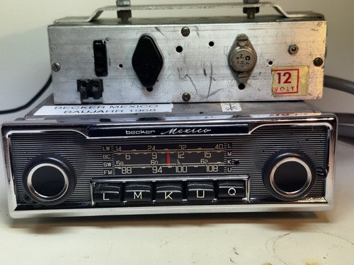 Car radio becker - radio, mexico