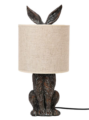 Hiding rabbit table lamp - table,